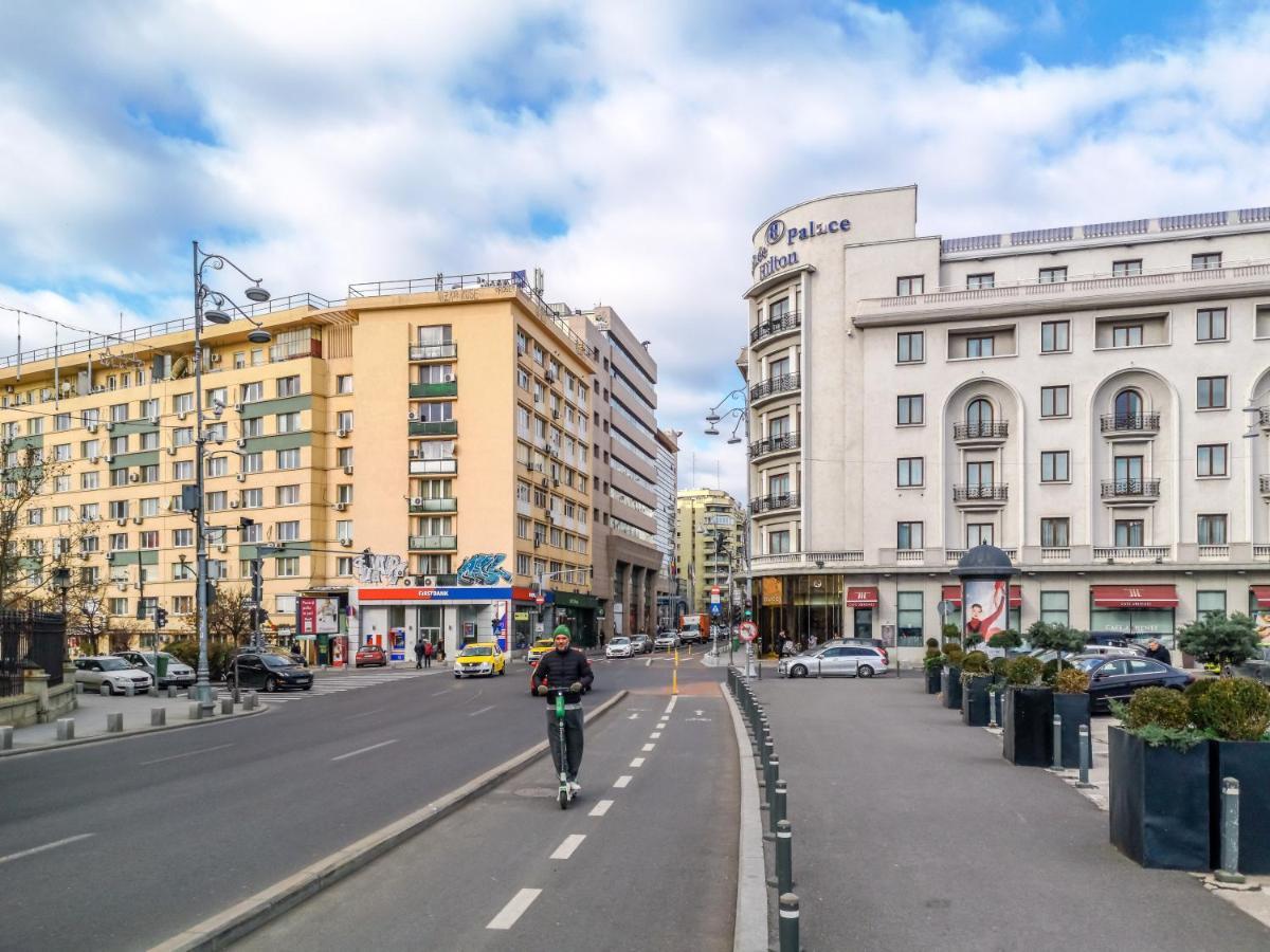 Victoriei Blue Apartment Bucharest Exterior photo